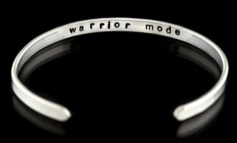 Soul Intention cuff - "warrior mode"